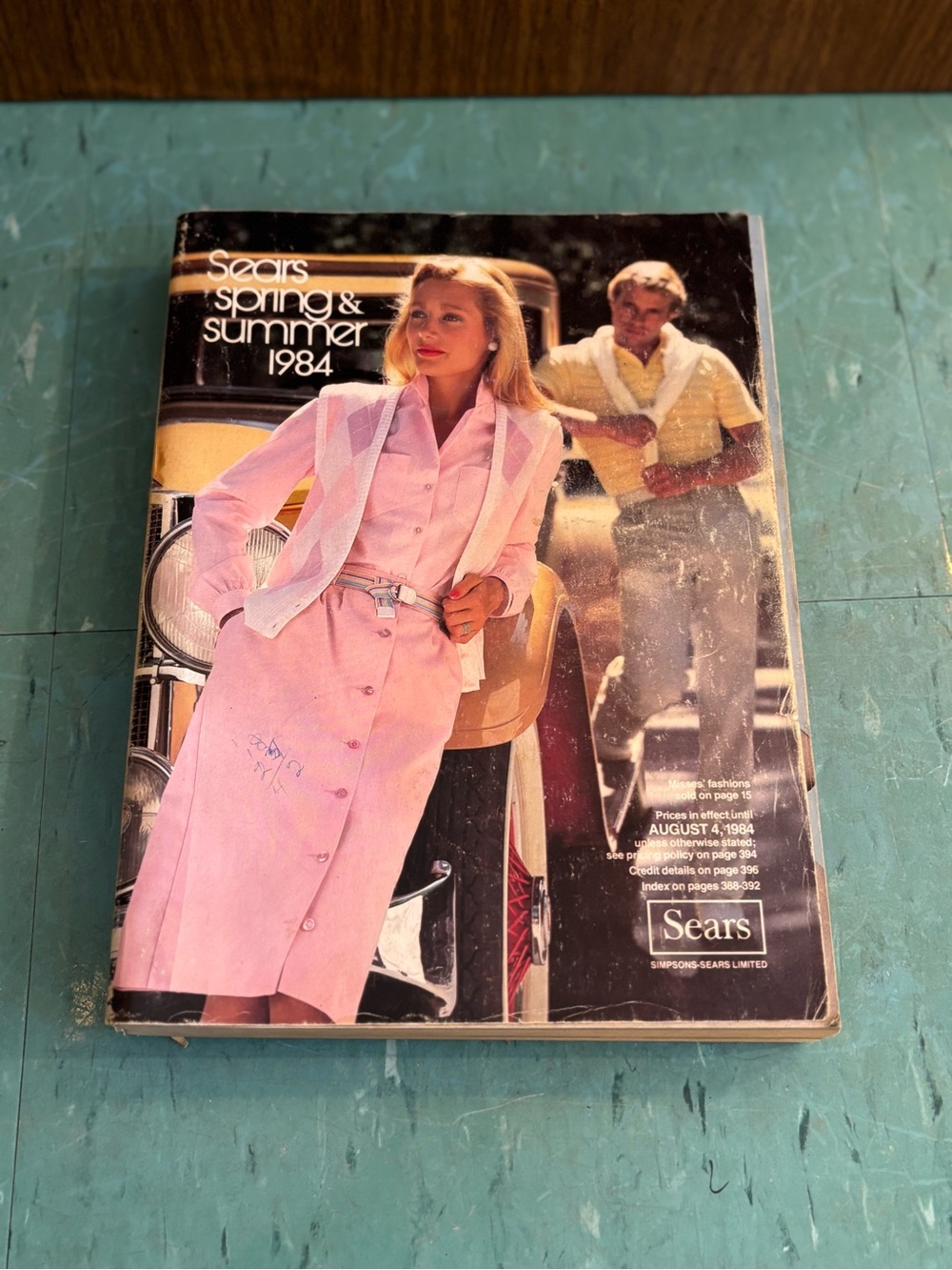 Vintage 1984 Sears catalogue spring summer